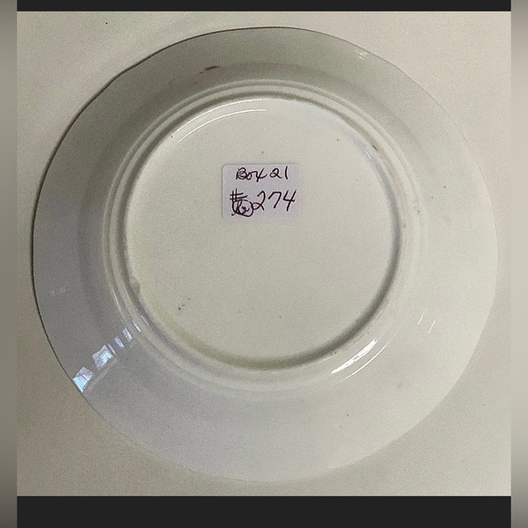 Eary 19th Century Gaudy Welsh Pink Lustre Double Square Pattern Cup & Saucer - Picture 9 of 10